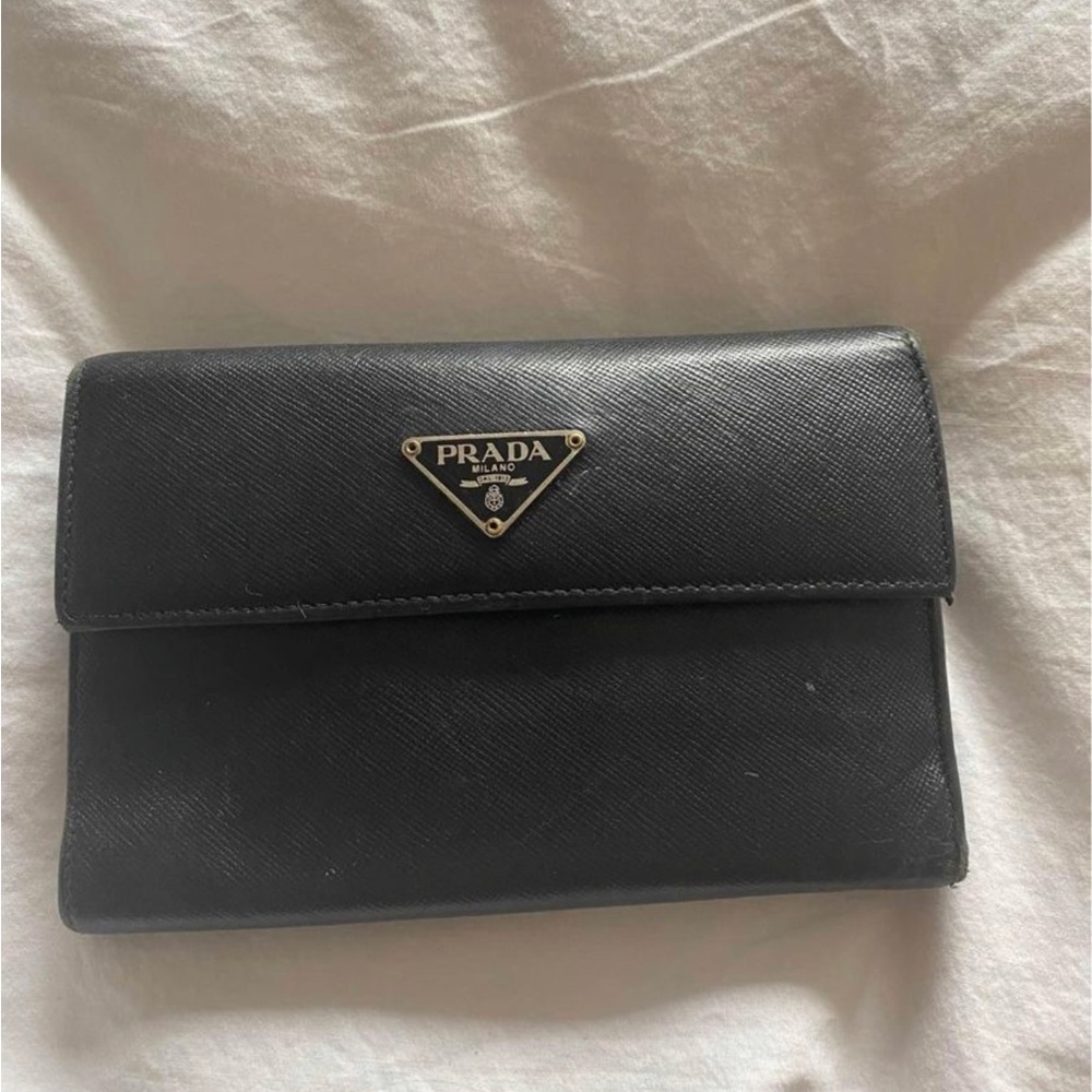Prada Saffiano Trifold wallet